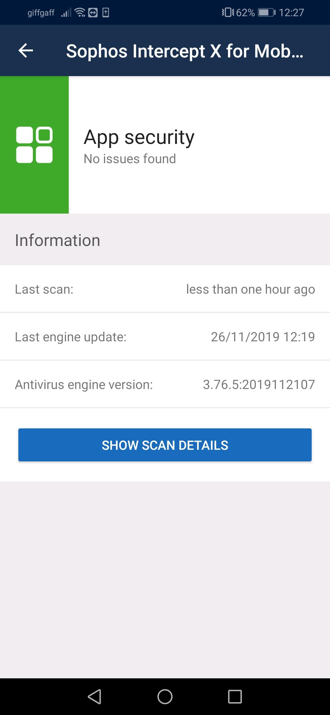 Intercept X for Mobile Android App Security