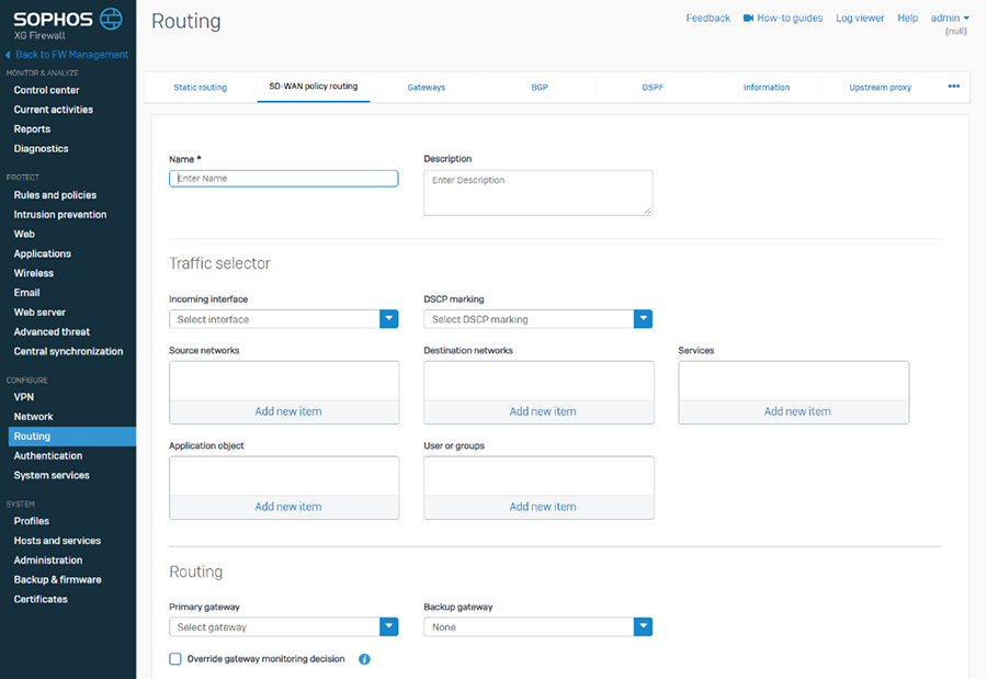 SD WAN Enhancements